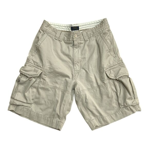 Polo Ralph Lauren 10.5” Gellar Classic Fit Cargo Short in Stone Size 33 - Picture 2 of 7